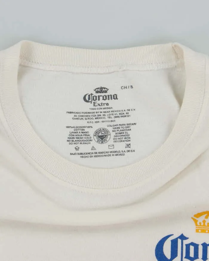 Vintage Corona Beer Graphic Sleeveless T-Shirt - S sold by Rokit product image thumbnail 5