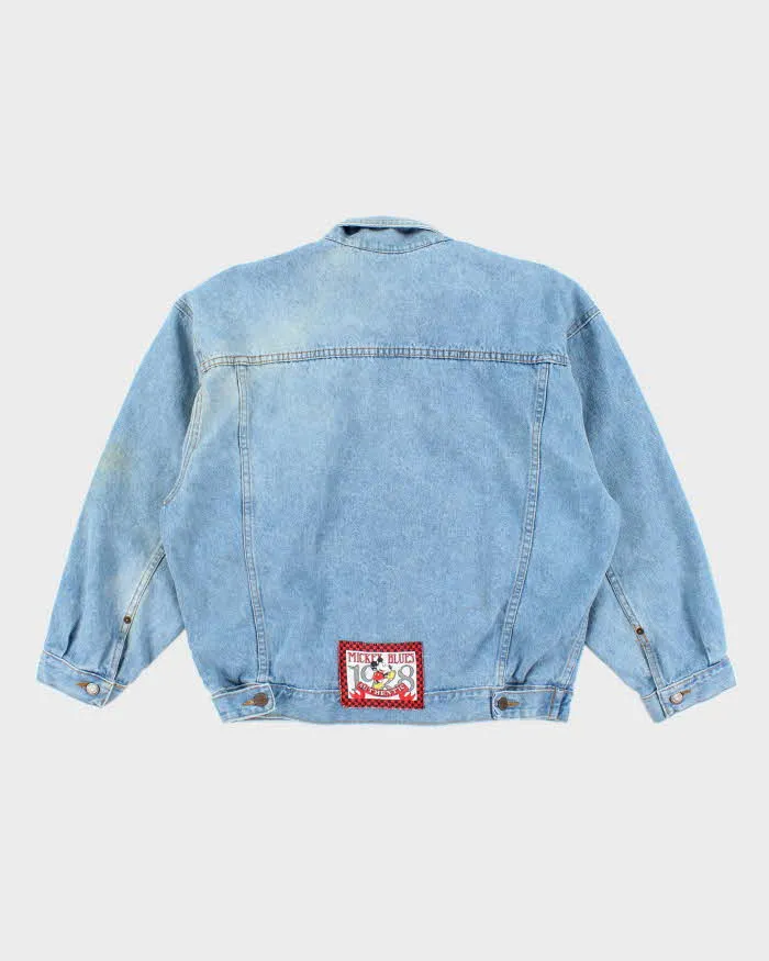 Vintage 2000's Disney Embroidered Patched Denim Jacket - M sold by Rokit product image thumbnail 2