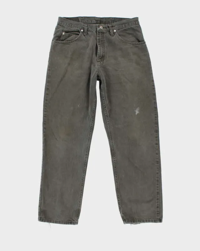 Vintage Wrangler Faded Green Wash Straight Leg Jeans - W32 L29 sold by Rokit