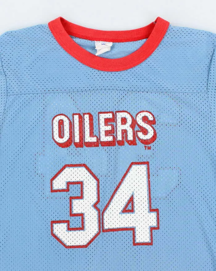 Vintage 80's Edmonton Oilers Graphic Print Jersey T-Shirt - M sold by Rokit product image thumbnail 3