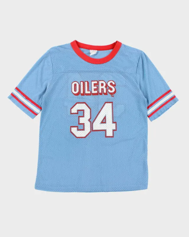 Vintage 80's Edmonton Oilers Graphic Print Jersey T-Shirt  - M sold by Rokit
