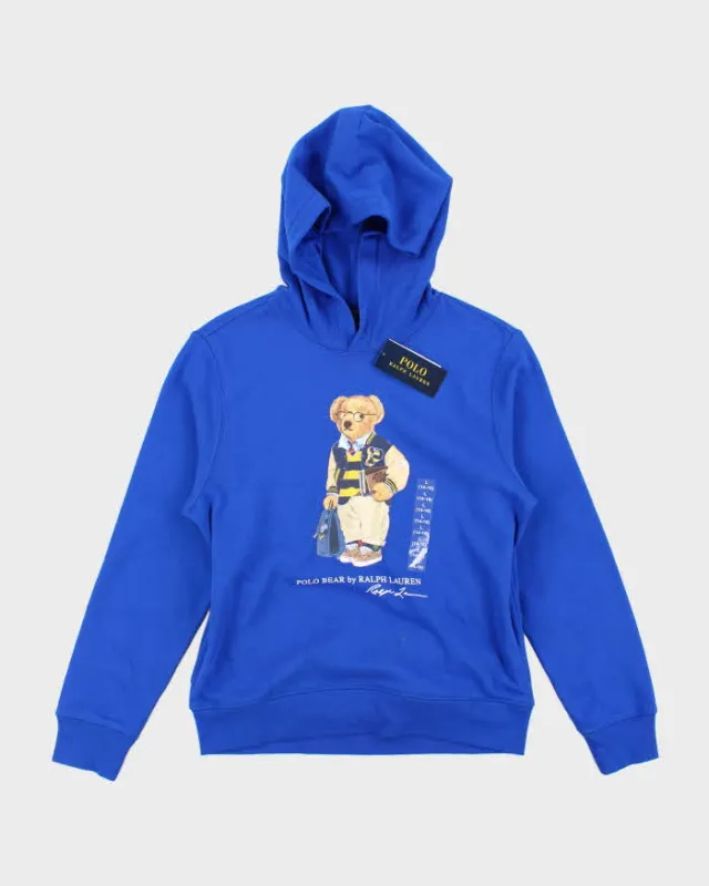 Vintage Ralph Lauren Deadstock with Tags Polo Bear Graphic Hoodie - L made by Ralph Lauren