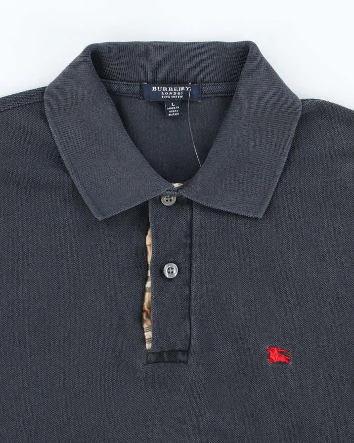 Vintage Y2K Burberry London Small Logo Polo Shirt - L sold by Rokit product image thumbnail 5