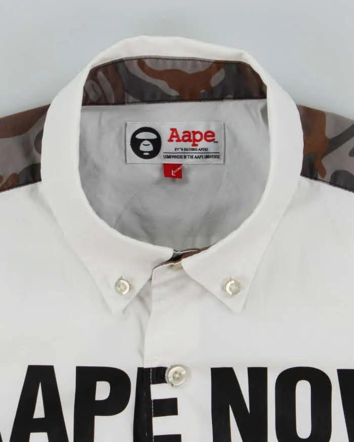 Vintage 2000's Aape by Bathing Ape Graphic Print Shirt - L sold by Rokit product image thumbnail 5