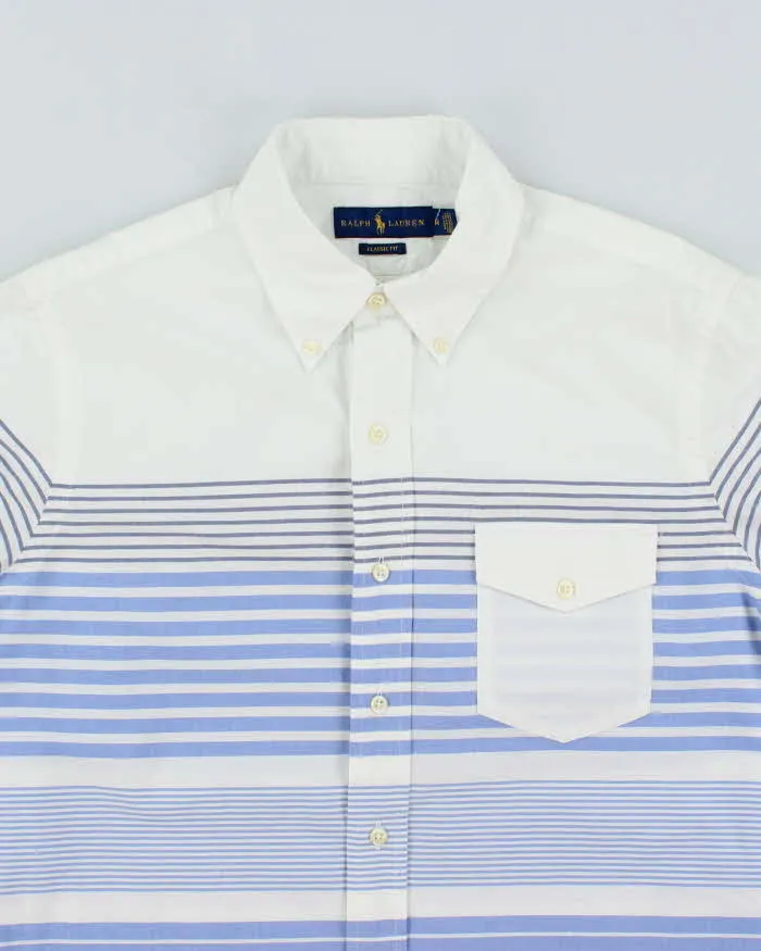 Vintage 2000's Ralph Lauren Striped Heavyweight Shirt - M sold by Rokit product image thumbnail 3