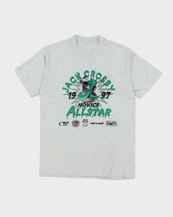 Vintage 90's Jack Crosby Novice All Star T-Shirt - M sold by Rokit