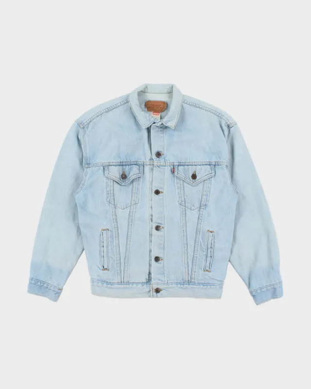 Vintage 2000's Levi's Ultra Light Wash Denim Jacket - XL sold by Rokit