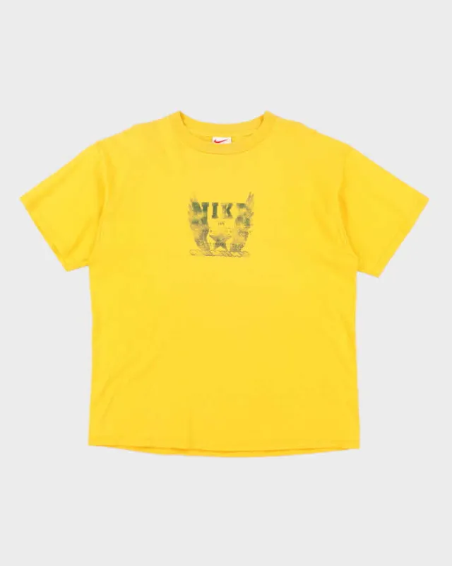 Vintage Y2K Nike Faded Graphic T-Shirt - XL sold by Rokit