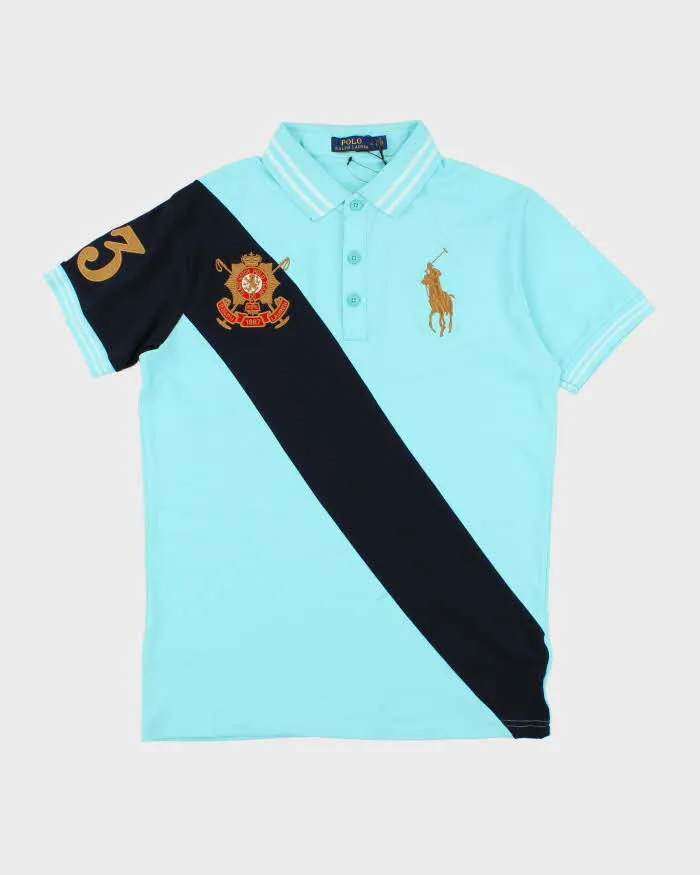 Vintage 2000's Deadstock with Tags Big Horse Embroidered Polo Shirt - XL sold by Rokit