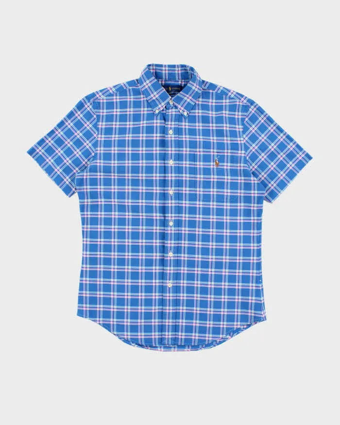 Vintage Ralph Lauren Patterned Short Sleeve Shirt - M sold by Rokit