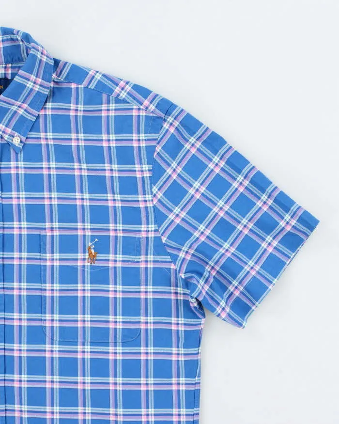 Vintage Ralph Lauren Patterned Short Sleeve Shirt - M sold by Rokit product image thumbnail 4