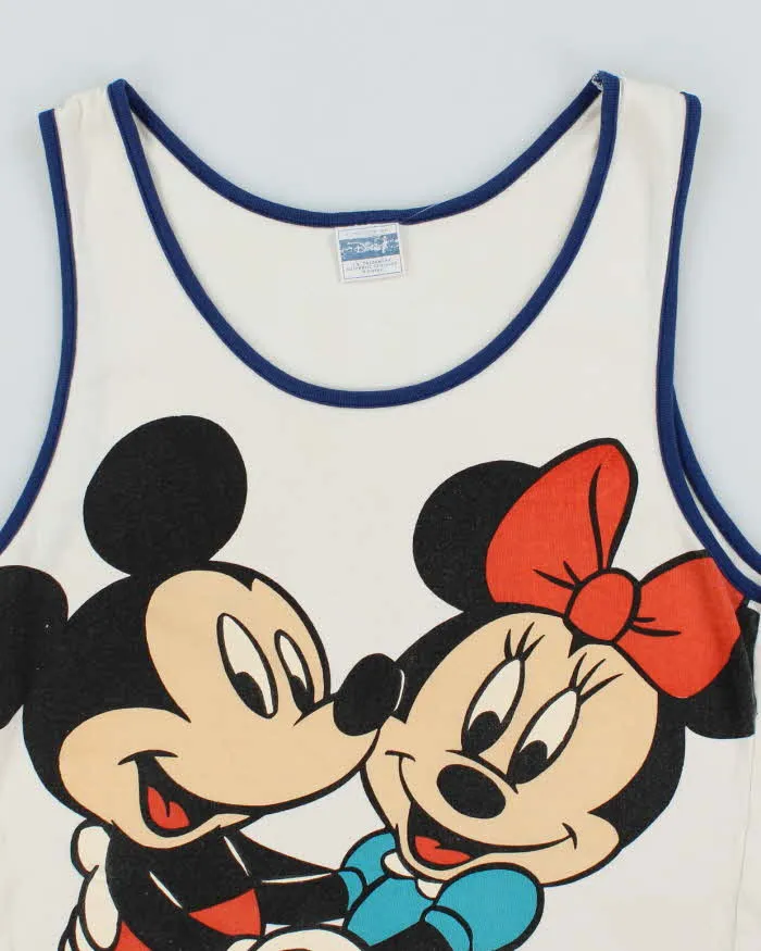 Vintage 90's Disney Mickey & Minnie Mouse Graphic Vest - M sold by Rokit product image thumbnail 4