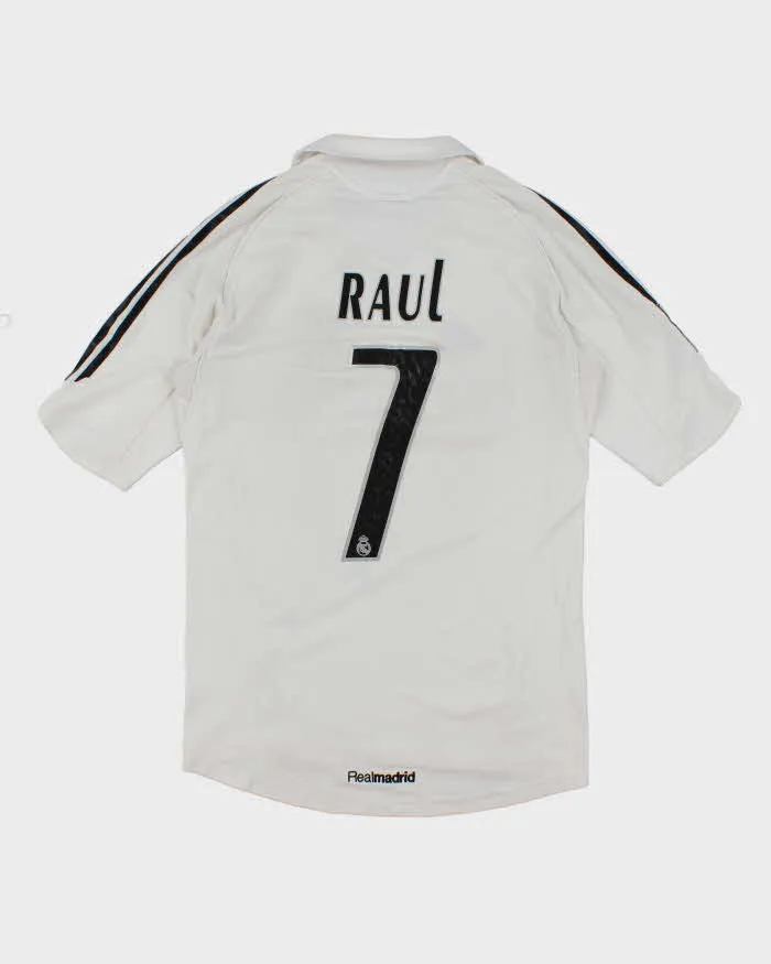 Vintage Adidas Real Madrid 2005/06 Home Football Shirt - S sold by Rokit product image thumbnail 2