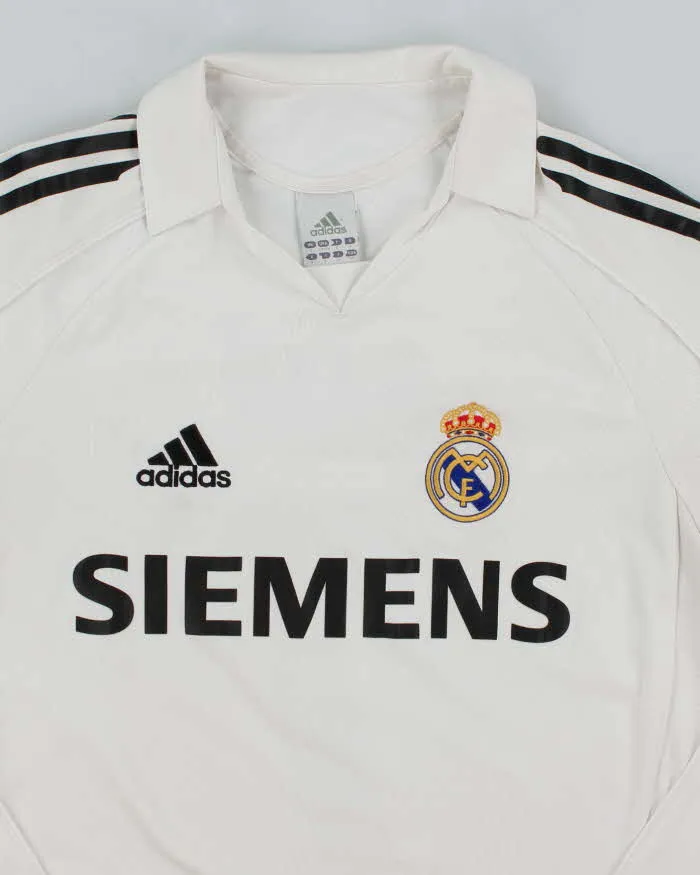 Vintage Adidas Real Madrid 2005/06 Home Football Shirt - S sold by Rokit product image thumbnail 3