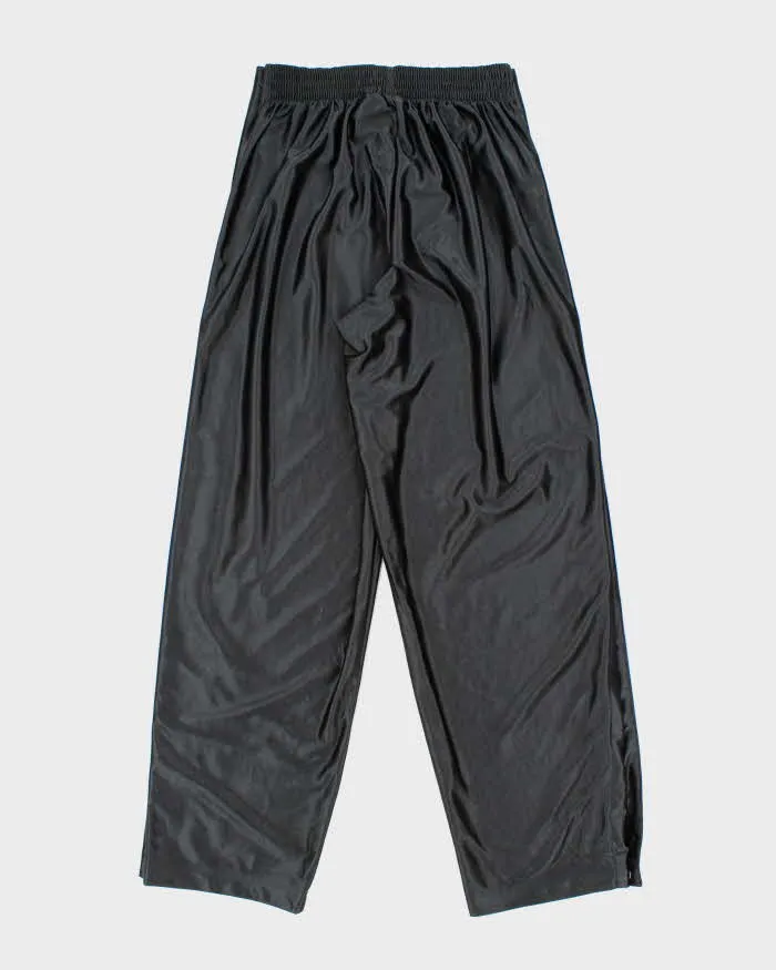 Vintage 90's Nike Side Popper Wide Leg Blackout Tracksuit Bottoms - M sold by Rokit product image thumbnail 2