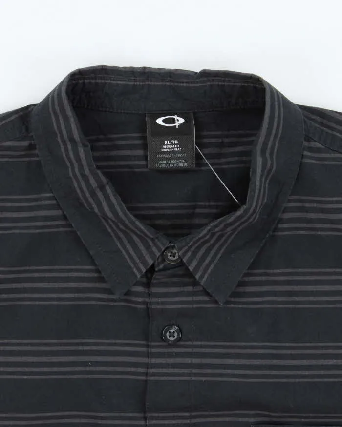 Vintage 2000's Oakley Striped Short Sleeve Shirt - XL sold by Rokit product image thumbnail 5