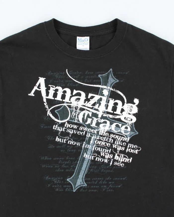 Vintage 2000's Amazing Grace Religious Graphic T-Shirt - S sold by Rokit product image thumbnail 3