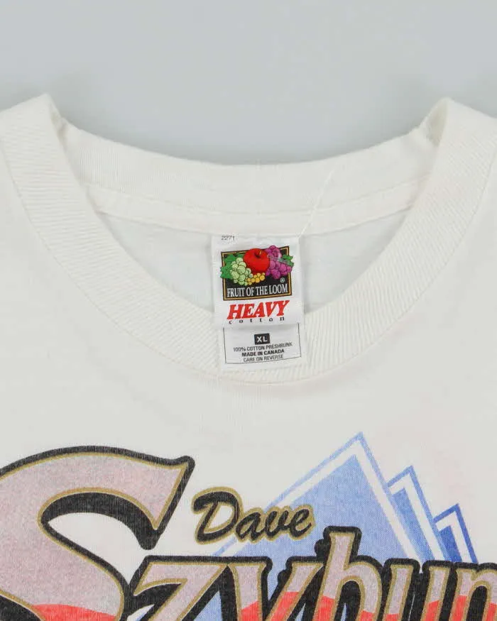 Vintage 90's Dave Szybunka Car Racing T-Shirt - XL sold by Rokit product image thumbnail 5