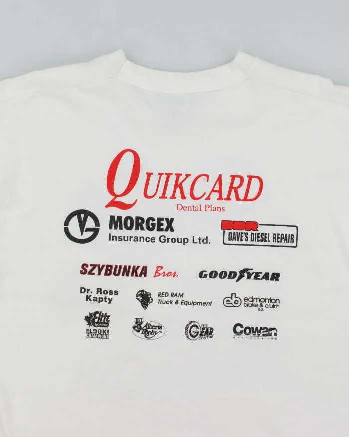 Vintage 90's Dave Szybunka Car Racing T-Shirt - XL sold by Rokit product image thumbnail 4