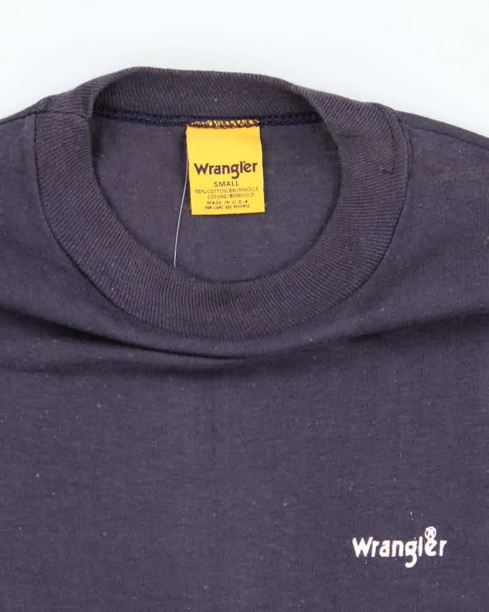 Vintage 70's Wrangler Small Logo Single Stitch T-Shirt - S sold by Rokit product image thumbnail 5