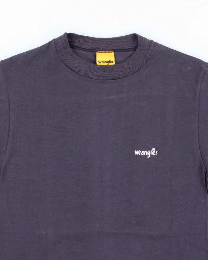 Vintage 70's Wrangler Small Logo Single Stitch T-Shirt - S sold by Rokit product image thumbnail 3