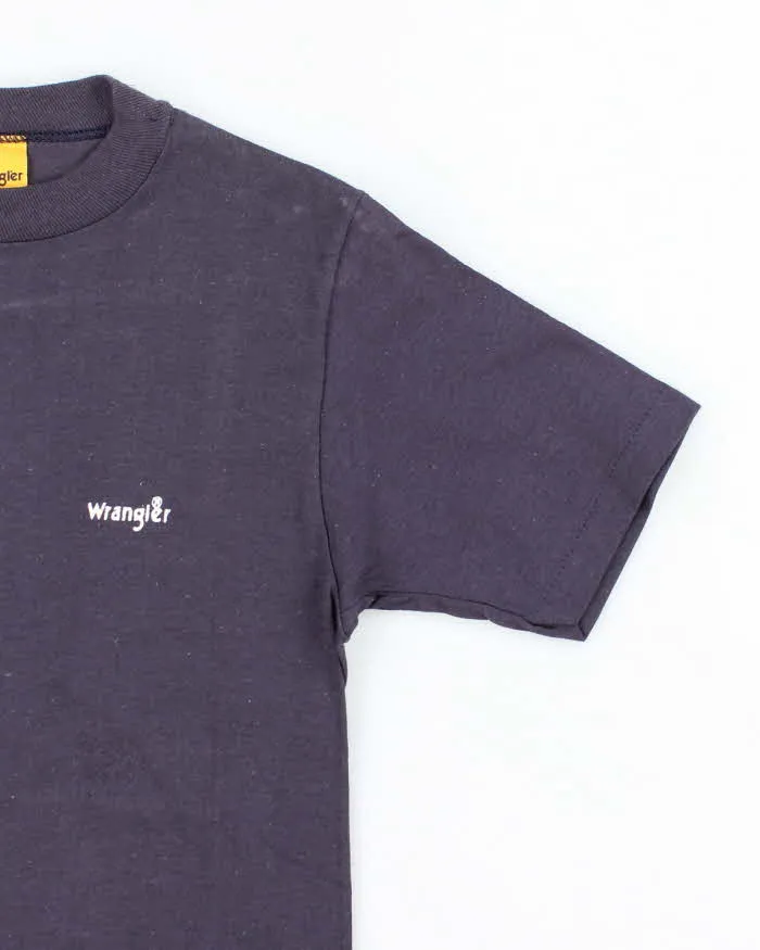 Vintage 70's Wrangler Small Logo Single Stitch T-Shirt - S sold by Rokit product image thumbnail 4