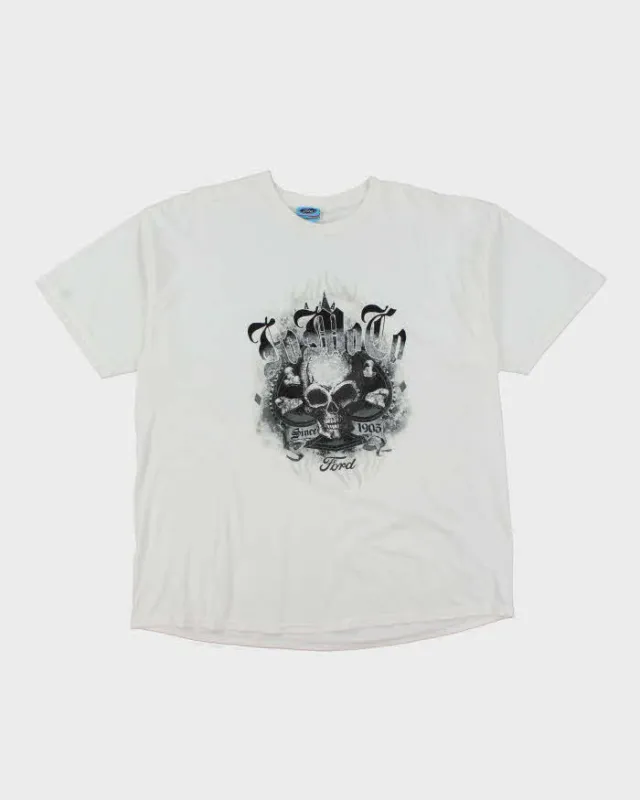 Vintage Y2K Ford Gothic Graphic T-Shirt - XL sold by Rokit