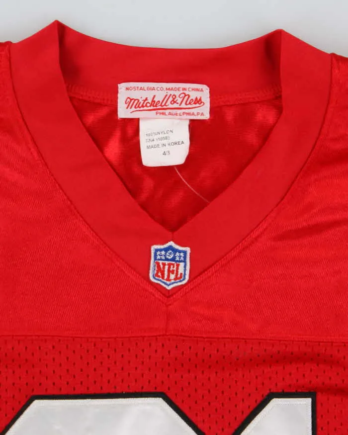 Vintage Mitchell & Ness Throwback Deion Sanders Atlanta Falcon NFL Jersey - L sold by Rokit product image thumbnail 5