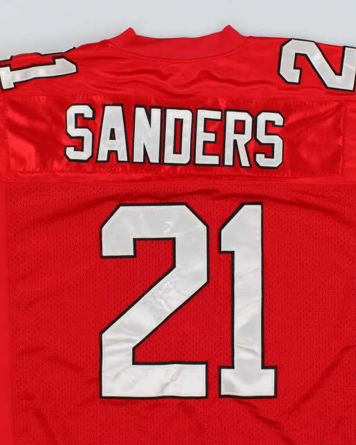 Vintage Mitchell & Ness Throwback Deion Sanders Atlanta Falcon NFL Jersey - L sold by Rokit product image thumbnail 4