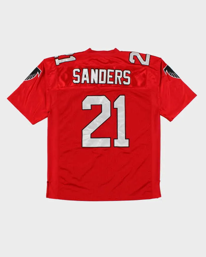 Vintage Mitchell & Ness Throwback Deion Sanders Atlanta Falcon NFL Jersey - L sold by Rokit product image thumbnail 2