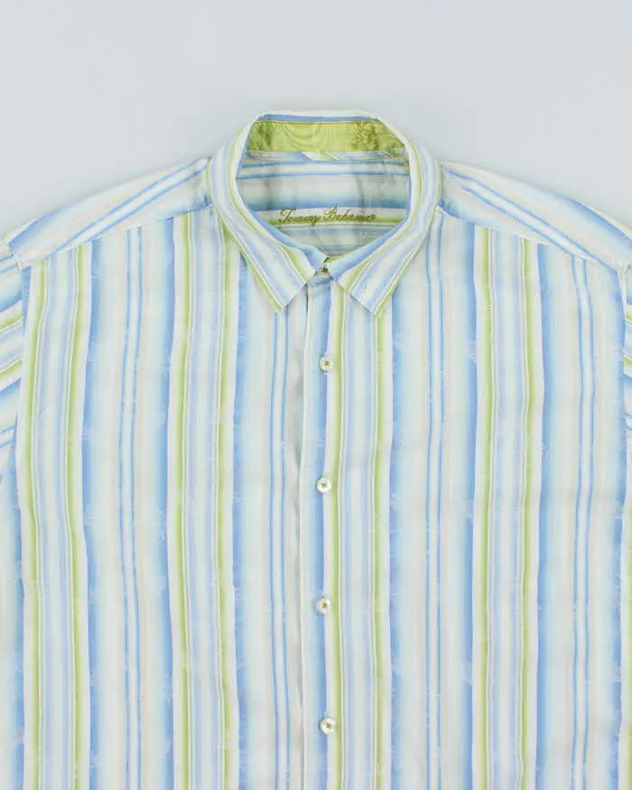 Vintage 2000's Tommy Bahama Striped Long Sleeve Shirt - L sold by Rokit product image thumbnail 3