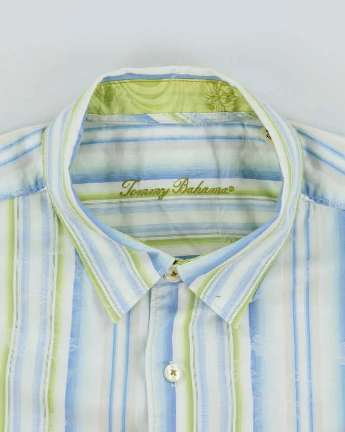 Vintage 2000's Tommy Bahama Striped Long Sleeve Shirt - L sold by Rokit product image thumbnail 5