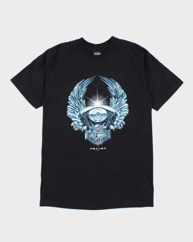 Vintage 90's Harley Davidson Centre Logo Bike T-Shirt - L made by Harley-Davidson
