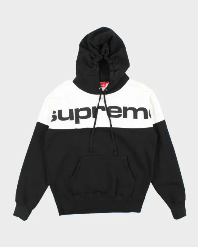 Supreme New York Heavyweight Two-Tone Spell Out Hoodie - L sold by Rokit