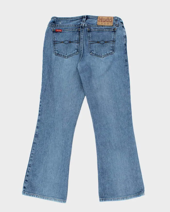 Vintage 90s/00s Mudd Bandless Low Rise Flared Jeans - W30 L29 sold by Rokit product image thumbnail 2