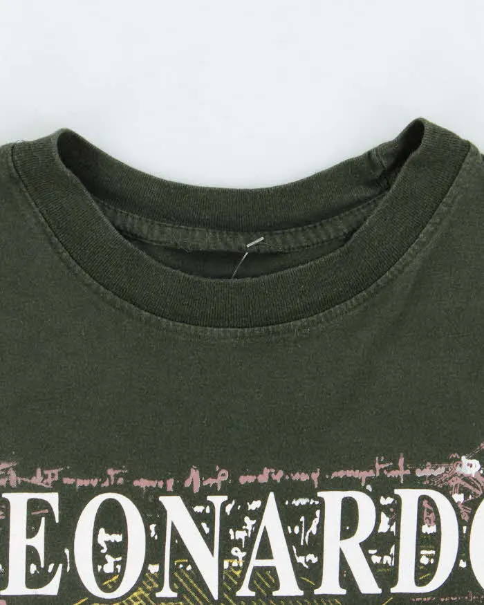 Vintage 2000's Leonardo Da Vinci Graphic T-Shirt - M sold by Rokit product image thumbnail 5