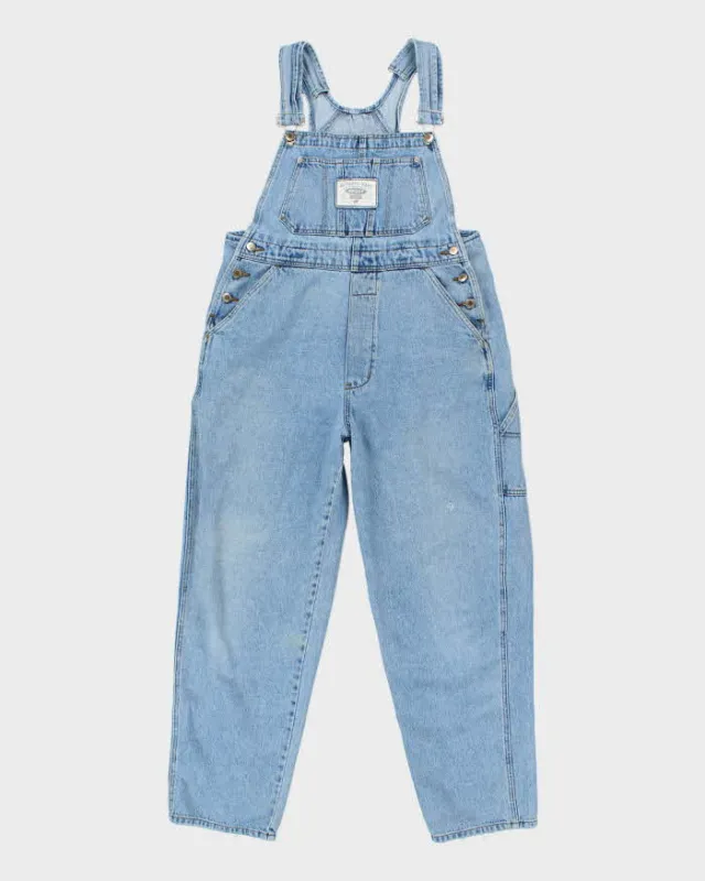 Vintage 90's Brody Jeans Heavyweight Light Wash Long Dungarees - W32 L31 sold by Rokit