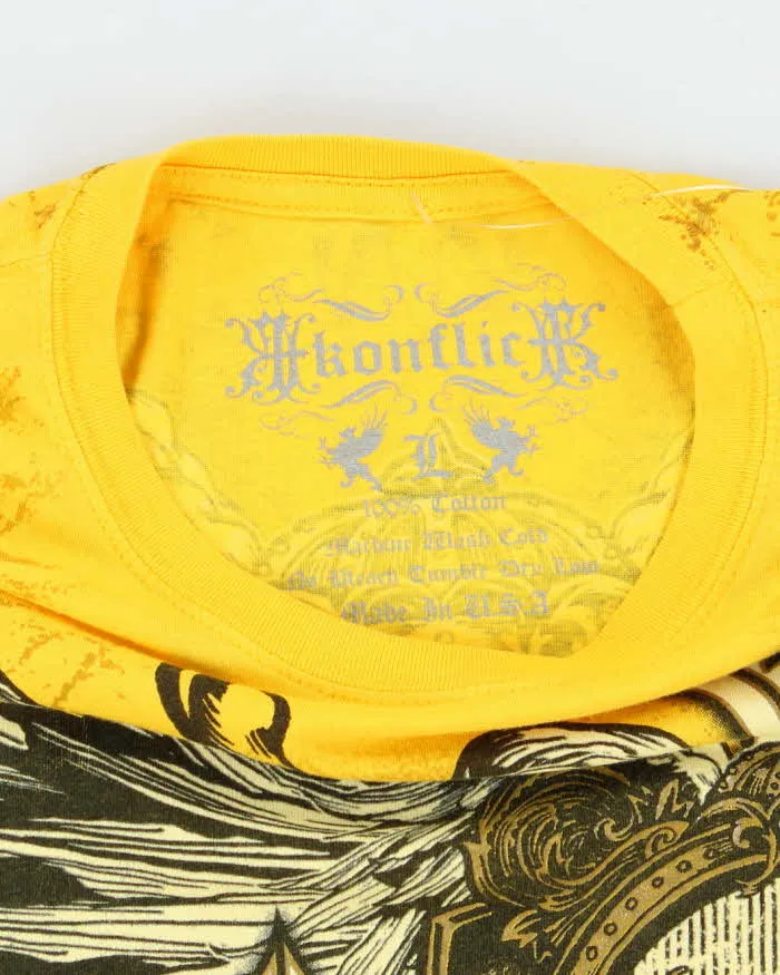 Vintage Y2K Konflick Gothic Graphic Print T-Shirt - L sold by Rokit product image thumbnail 5