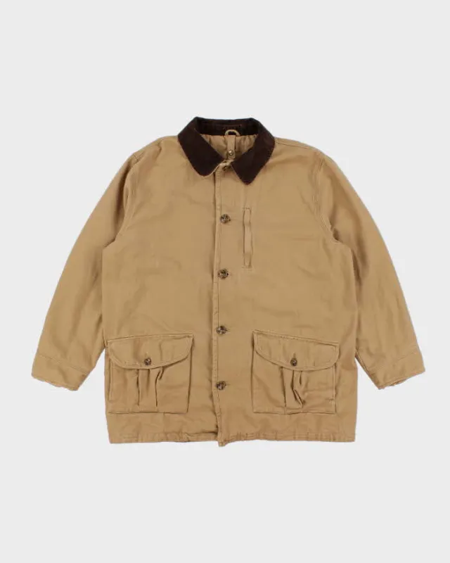 Vintage 90's Eddie Bauer Oversized Button Up Workwear Jacket - XL sold by Rokit