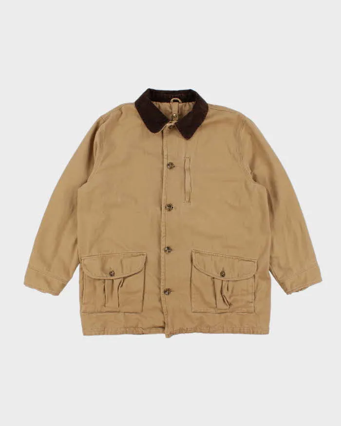 Vintage 90's Eddie Bauer Oversized Button Up Workwear Jacket - XL sold by Rokit