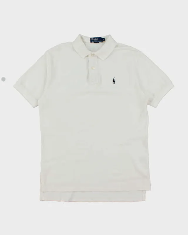 Vintage 2000's Ralph Lauren Small Horse Embroidered Polo Shirt - M sold by Rokit