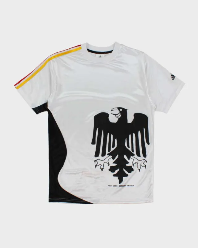Vintage 2000's Adidas Germany Eagle Graphic Sports Shirt - S sold by Rokit