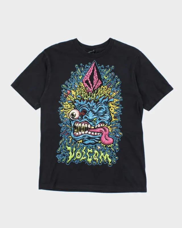 Vintage Y2K Volcom Face Graphic T-Shirt - M sold by Rokit