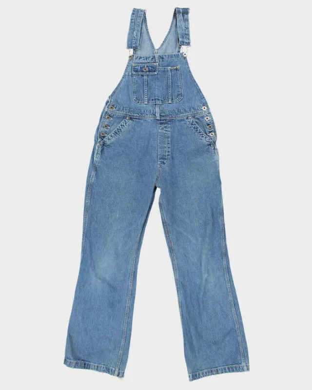 Vintage 90's Ikeda Heavyweight Medium Wash Long Dungarees - W32 L31 sold by Rokit