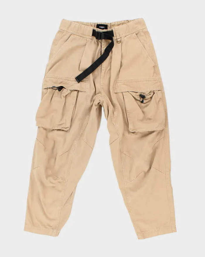 Homme+ Vancouver Baggy Tapered Cargo Trousers - W30 L25 sold by Rokit