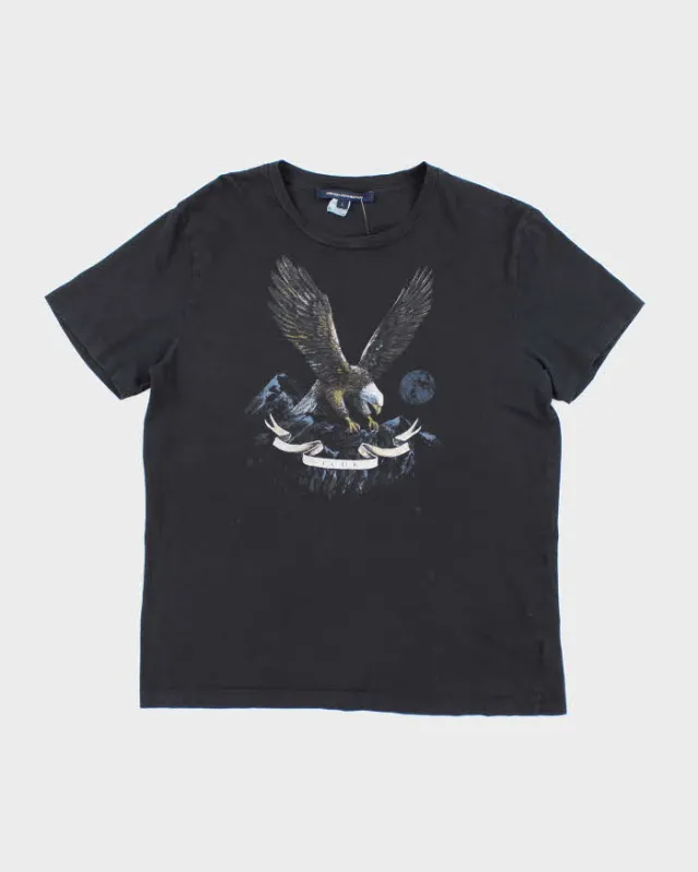 Vintage Y2K French Connection FCUK Eagle Graphic T-Shirt - L sold by Rokit