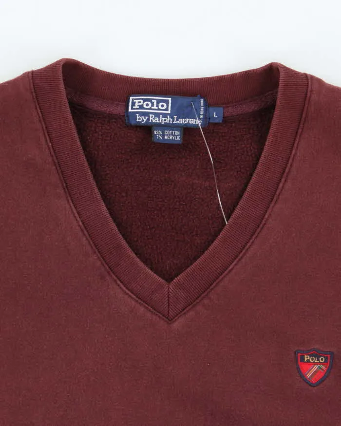 Vintage Ralph Lauren Small Crest Sleeveless Sweatshirt - L sold by Rokit product image thumbnail 5