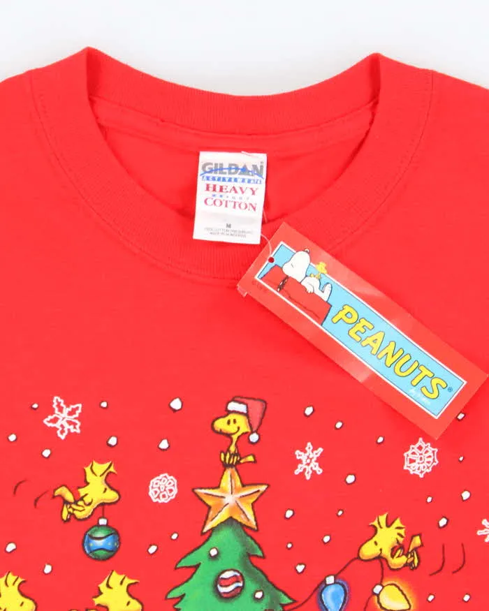 Vintage 2000's Deadstock with Tags Peanuts Christimas Graphic T-Shirt - M sold by Rokit product image thumbnail 5