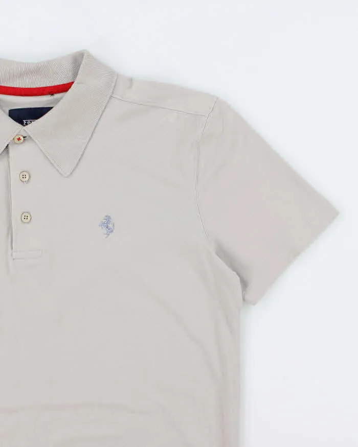 Vintage Y2K Ferrari Small Horse Embroidered Logo Polo Shirt - L sold by Rokit product image thumbnail 4