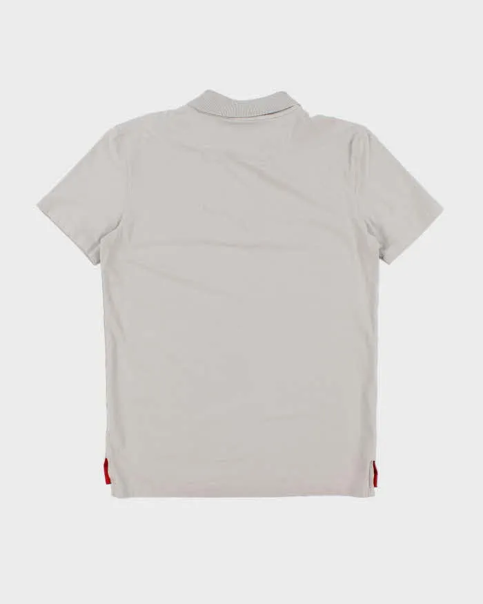 Vintage Y2K Ferrari Small Horse Embroidered Logo Polo Shirt - L sold by Rokit product image thumbnail 2